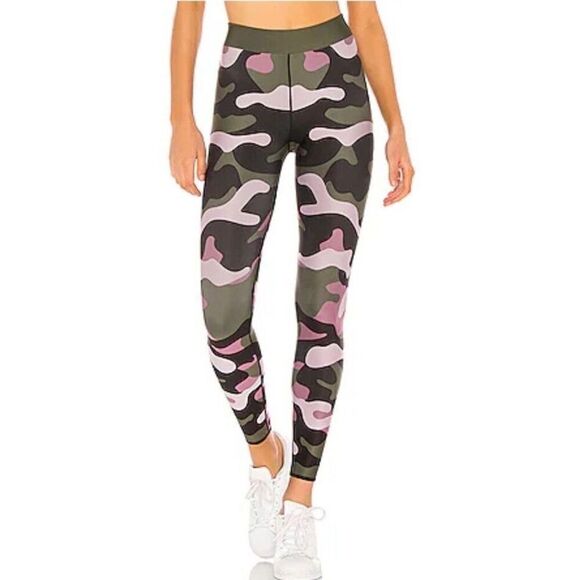 COR by Ultracor Camo Collegiate Legging Blush Patent Nero XSmall EUC,$185 - Picture 13 of 14